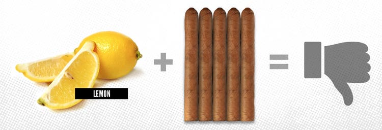 Lemon and Cigars Pairings