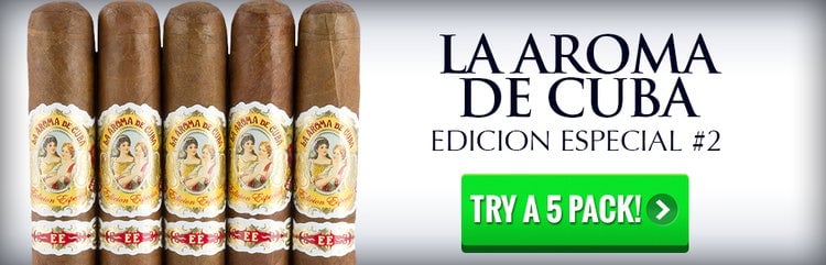 La Aroma de Cuba special edition 5 pack