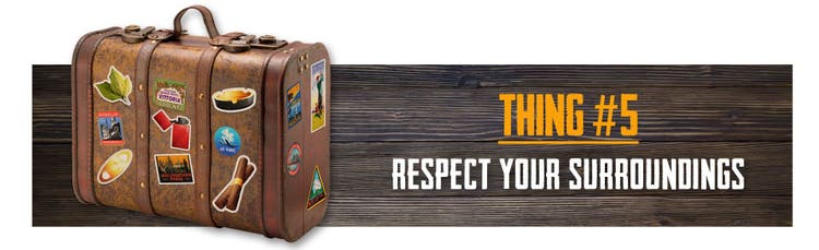 cigar advisor 5 things about traveling with cigars - thing 5: respect your surroundings