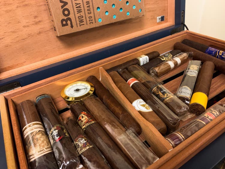 Why is Spanish cedar used in humidors inside of a humidor with cigars