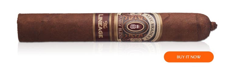 cigar advisor alec bradley essential review guide - lineage at famous smoke shop