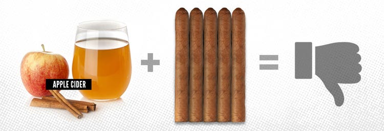 Apple Cider and Cigars Pairing