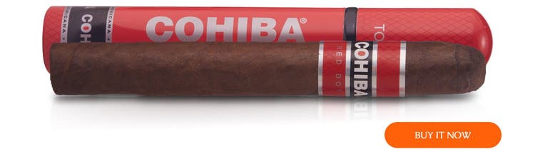 cigar advisor essential cohiba review guide - cohiba red dot at famous smoke shop