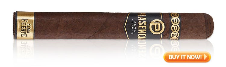top box-pressed cigars recommended Plasencia Alma Fuerte cigars at Famous Smoke Shop