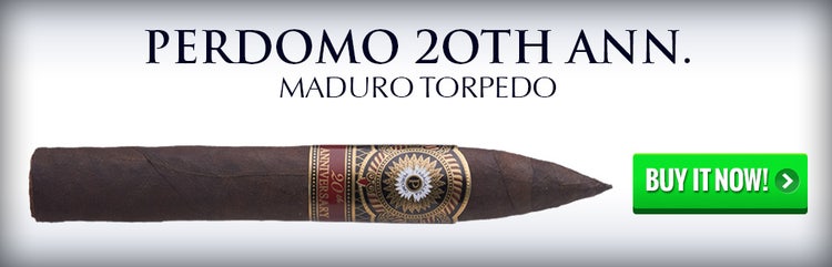 perdomo 20th anniversary cigar natural and maduro 2