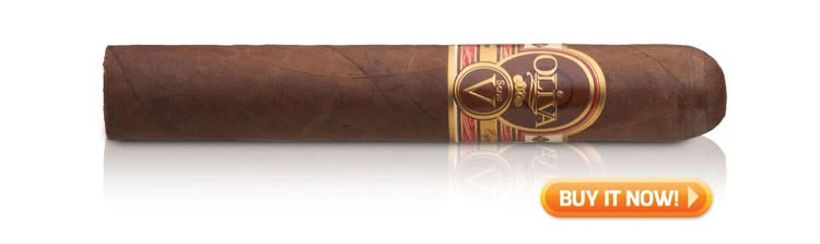 buy oliva serie v cigars double robusto review box