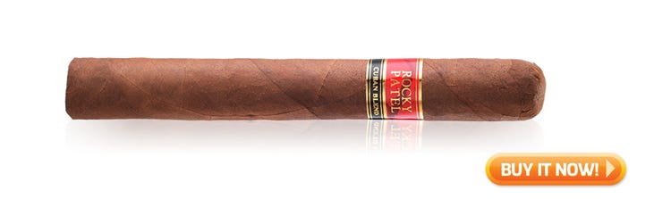 robusto vs. churchill does cigar size affect taste Rocky Patel Cuban Blend Robusto cigars at Famous Smoke Shop