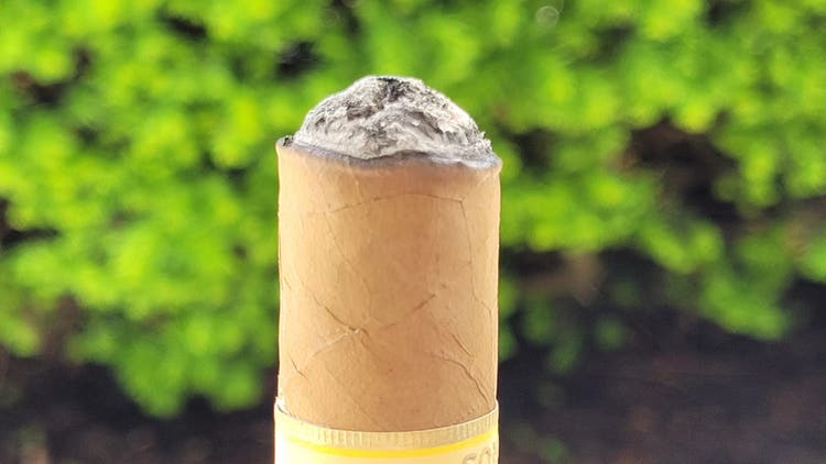 cigar advisor how to ash your cigar - cherry shaped ash