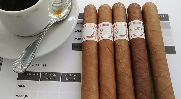 how premium cigars are made tasting blending cigar samples