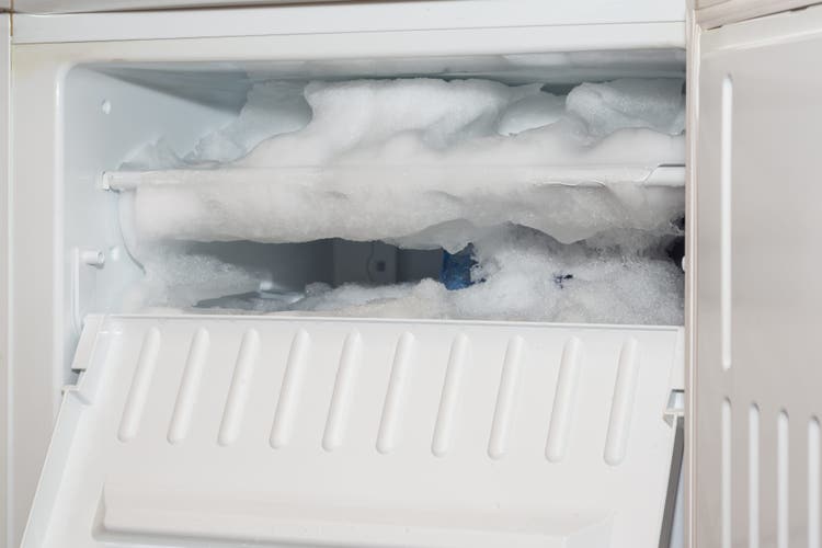cigar advisor how and why to freeze cigars? - freezer with ice build up inside