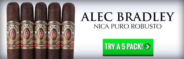 Alec Bradley Nica Puro 5 pack