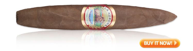 La Aurora Preferido Connecticut torpedo cigar on sale