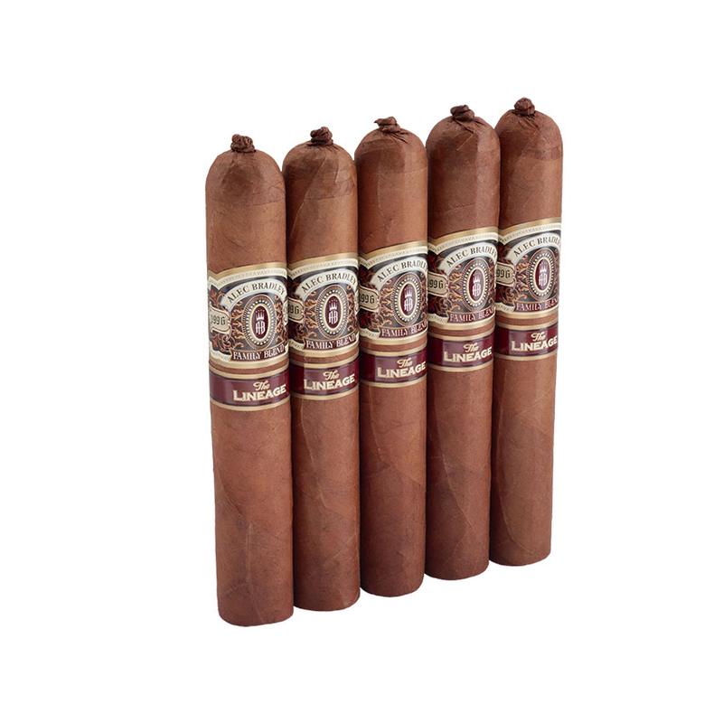 Alec Bradley The Lineage 665 5 Pack Cigars at Cigar Smoke Shop