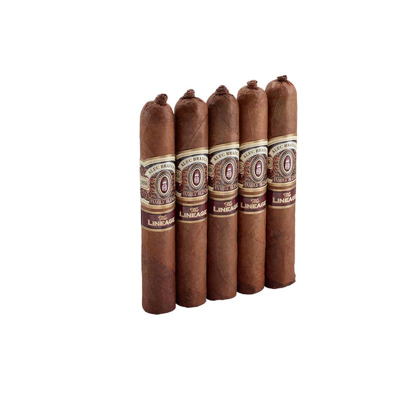 Alec Bradley The Lineage Robusto 5 Pack Cigars at Cigar Smoke Shop