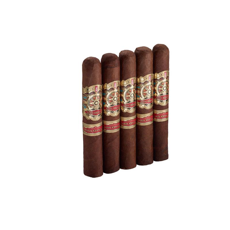 Alec Bradley Sun Grown Robusto 5 Pack Cigars at Cigar Smoke Shop