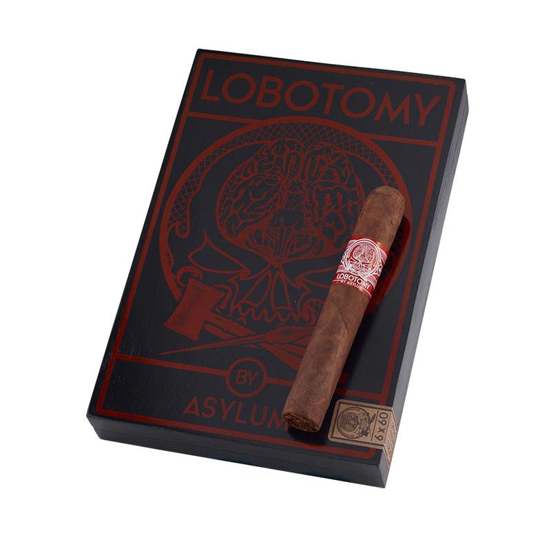 Asylum Lobotomy Corojo Double Toro Cigars at Cigar Smoke Shop