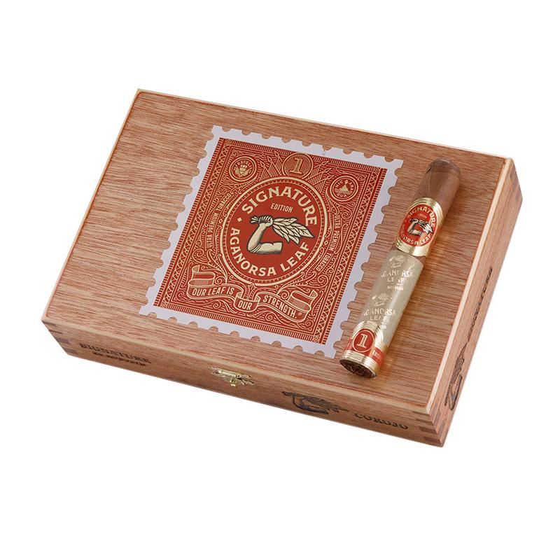Aganorsa Leaf Signature Selection Robusto Cigars at Cigar Smoke Shop