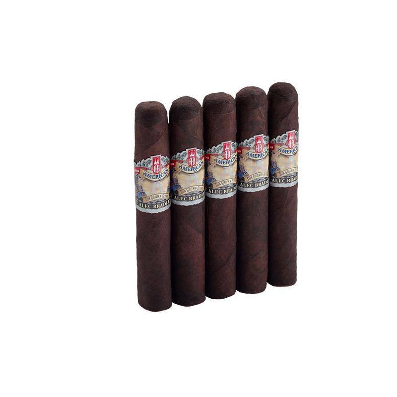 Alec Bradley American Sun Grown Robusto 5 Pack Cigars at Cigar Smoke Shop