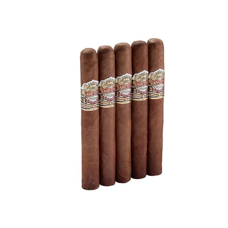 Ashton Heritage Puro Sol Corona Gorda 5 Pack Cigars at Cigar Smoke Shop