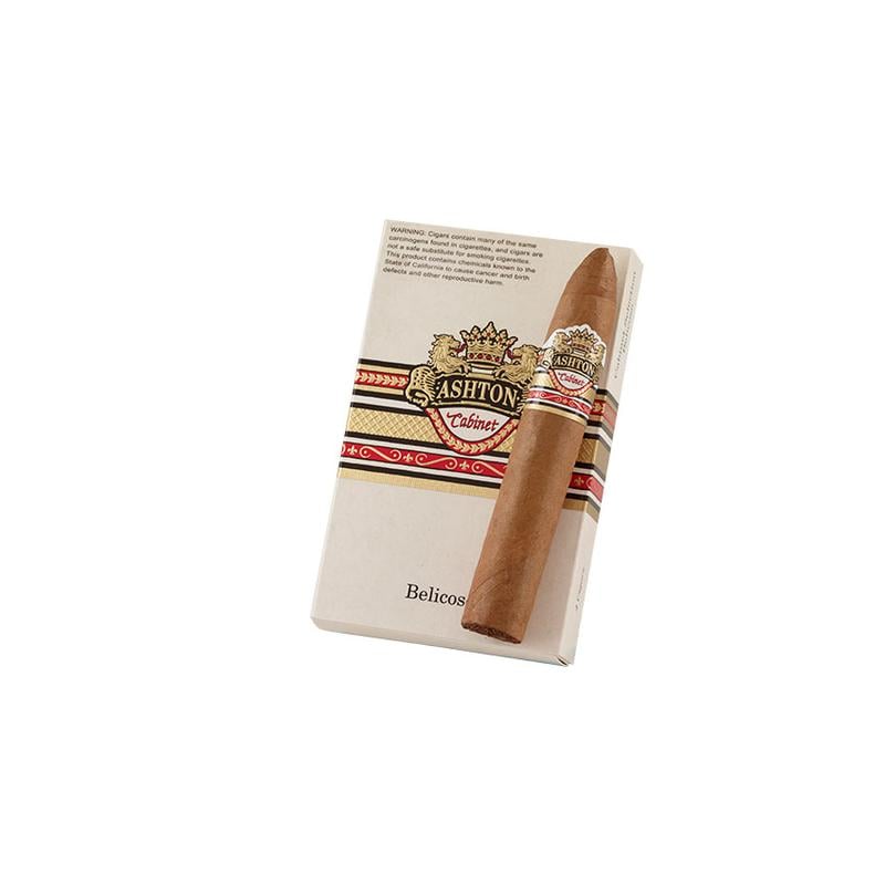 Ashton Cabinet Selection Belicoso 4 Pack Cigars at Cigar Smoke Shop