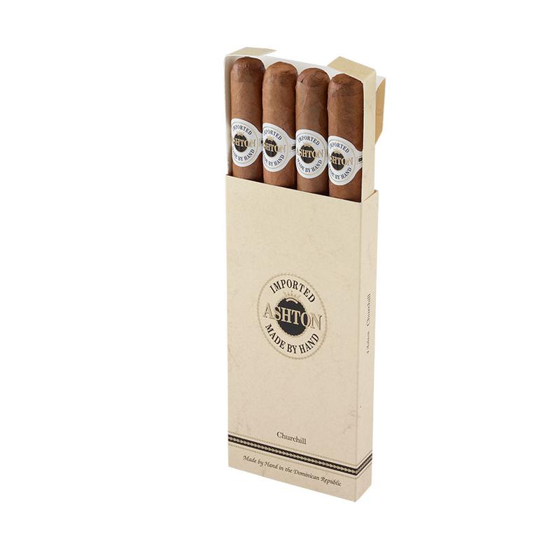 Ashton Classic Churchill 4 Pack Cigars at Cigar Smoke Shop