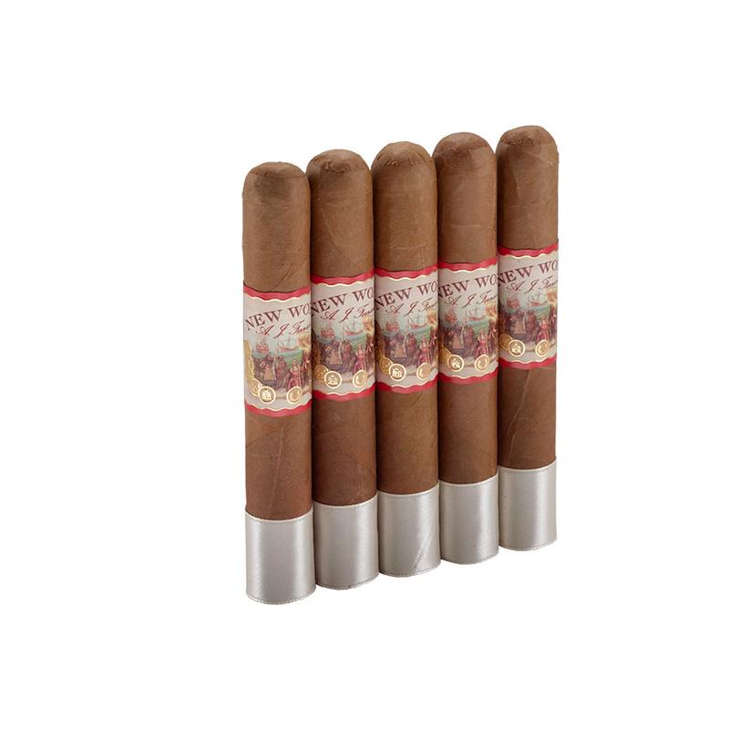 New World Connecticut by AJF Robusto 5 Pack Cigars at Cigar Smoke Shop