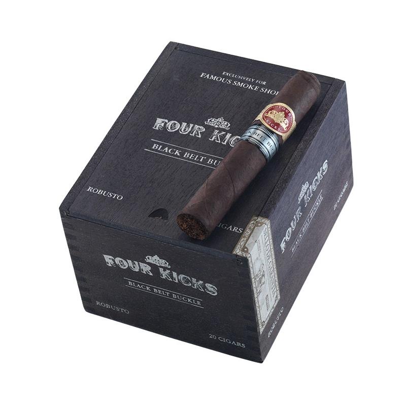 Black Belt Buckle By Crowned Heads Black Belt Buckle Robusto by EPC Cigars at Cigar Smoke Shop