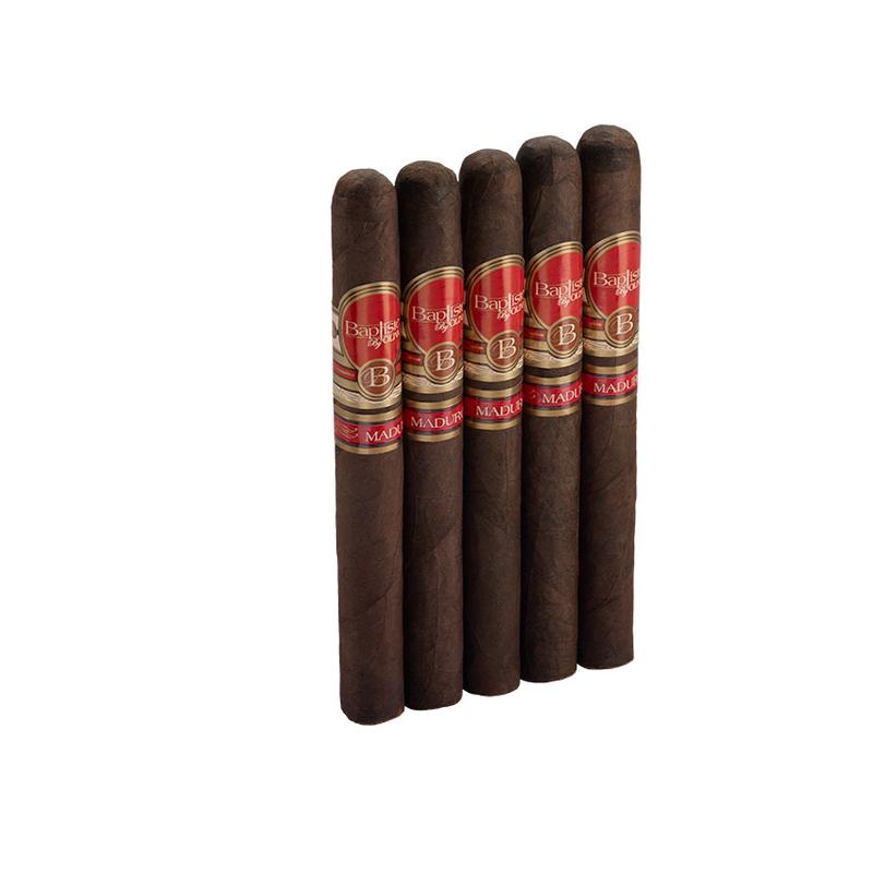 Oliva Baptiste Churchill 5 Pack Maduro Cigars at Cigar Smoke Shop