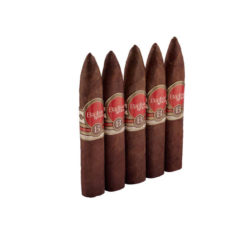 Oliva Baptiste Torpedo 5 Pack Cigars at Cigar Smoke Shop