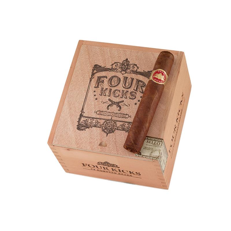 Four Kicks By Crowned Heads Robusto Extra Cigars at Cigar Smoke Shop