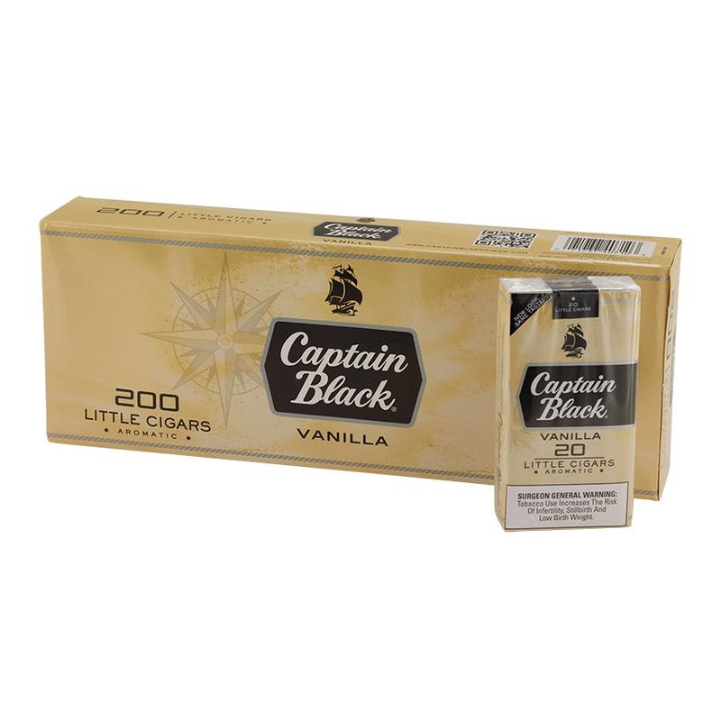 Captain Black Little Cigars Vanilla 10/20