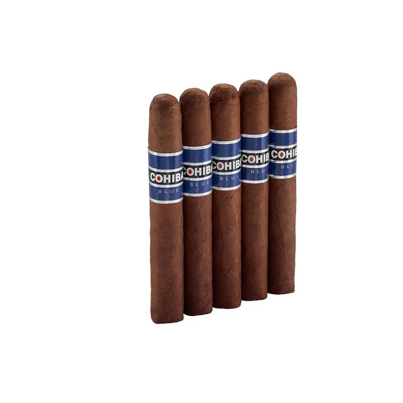 Cohiba Blue Robusto 5 Pack Cigars at Cigar Smoke Shop