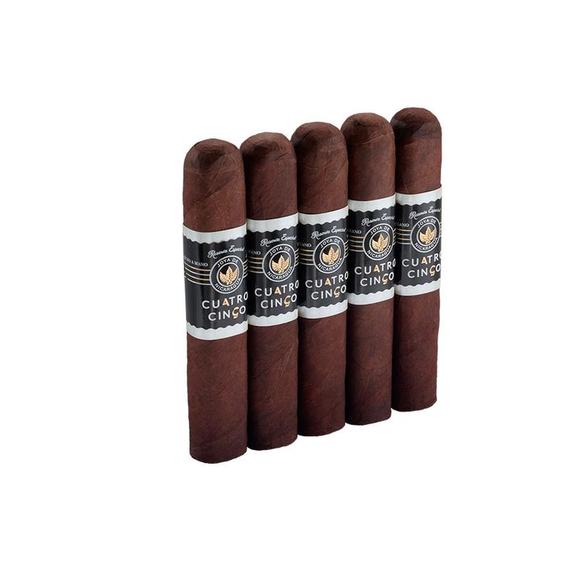 Cuatro Cinco Double Robusto 5 Pack Cigars at Cigar Smoke Shop