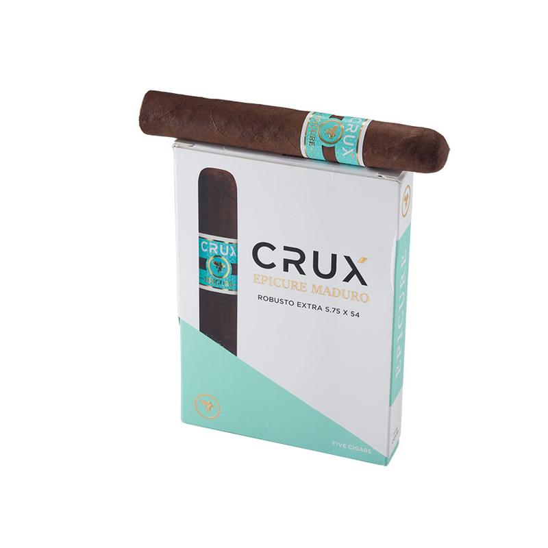 Crux Epicure Maduro Robusto Extra 5PK Cigars at Cigar Smoke Shop