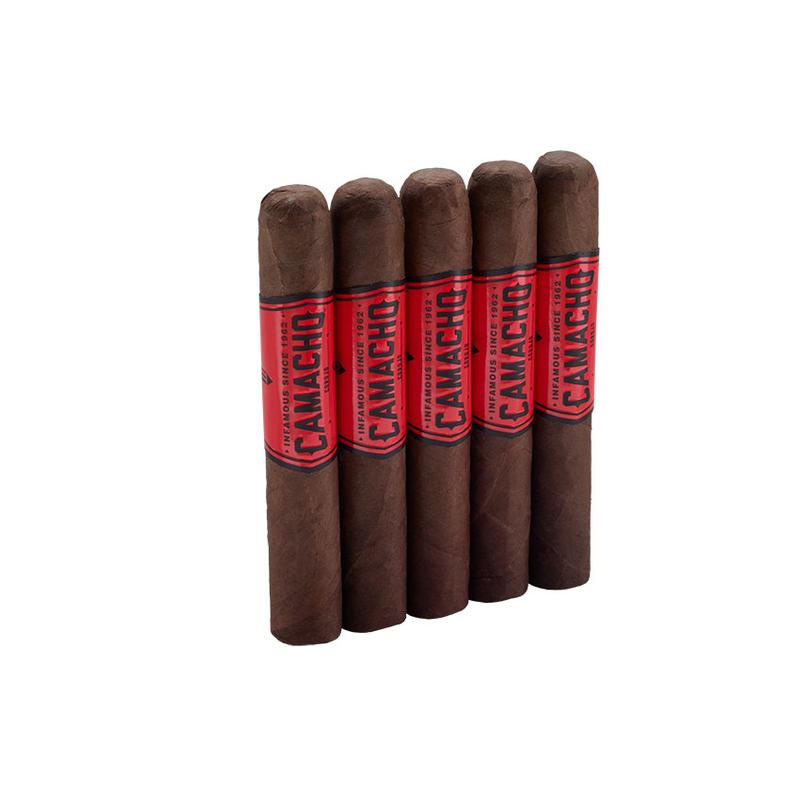 Camacho Corojo Robusto 5 Pack Cigars at Cigar Smoke Shop