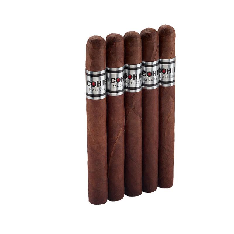 Cohiba Macassar Double Corona 5 Pack Cigars at Cigar Smoke Shop