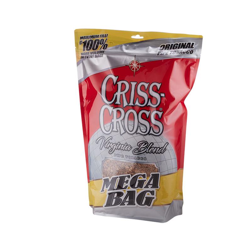 Criss Cross Mega Bag Original Pipe Tobacco 16 ounce