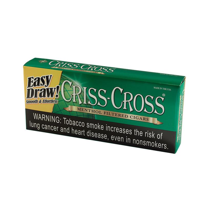 Criss Cross Heavy Weights Menthol 10/20 Cigars at Cigar Smoke Shop