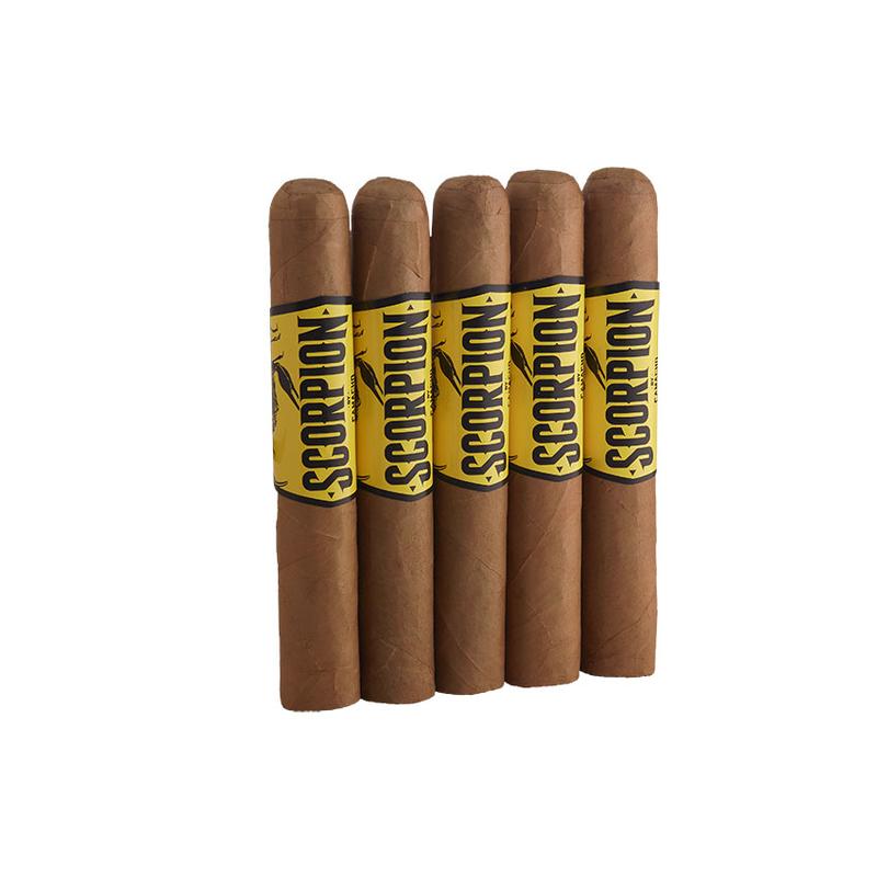 Camacho Scorpion Rob Ct 5PK Cigars at Cigar Smoke Shop