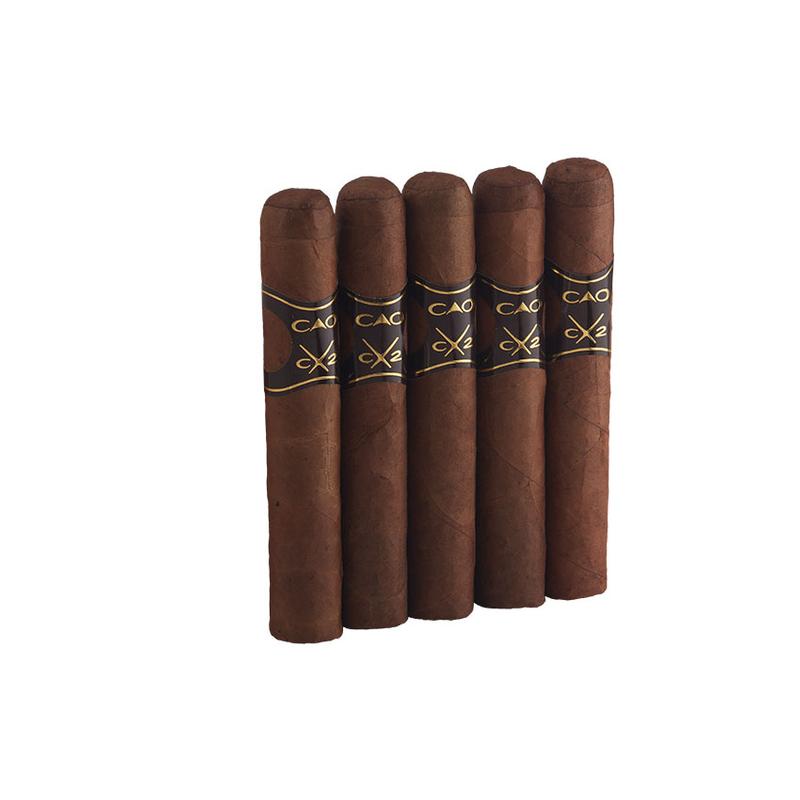CAO CX2 CAO Cx2 Robusto 5 Pack