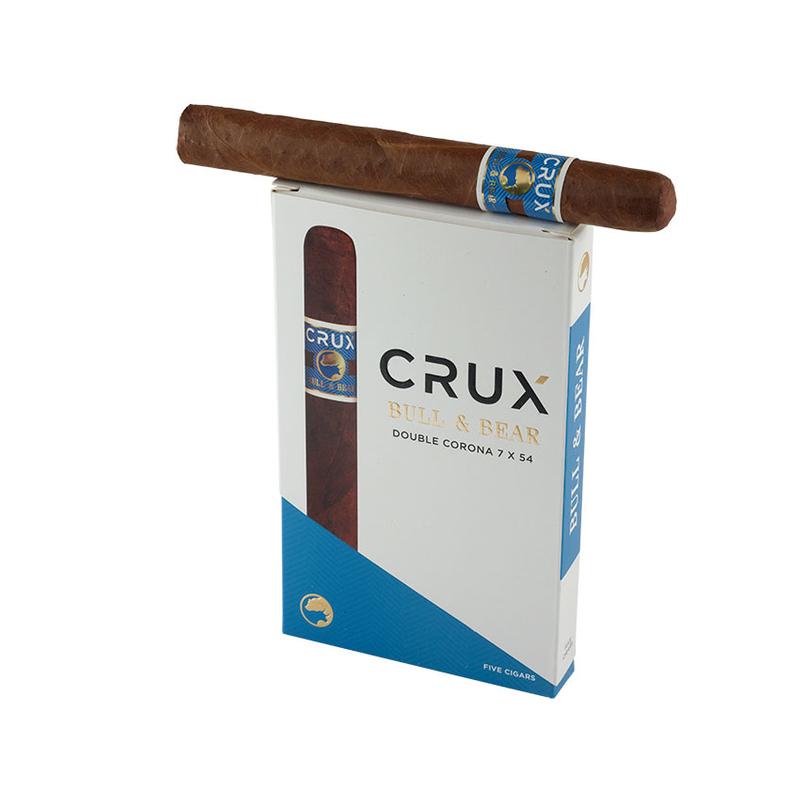 Crux Bull and Bear Double Corona 5PK Cigars at Cigar Smoke Shop