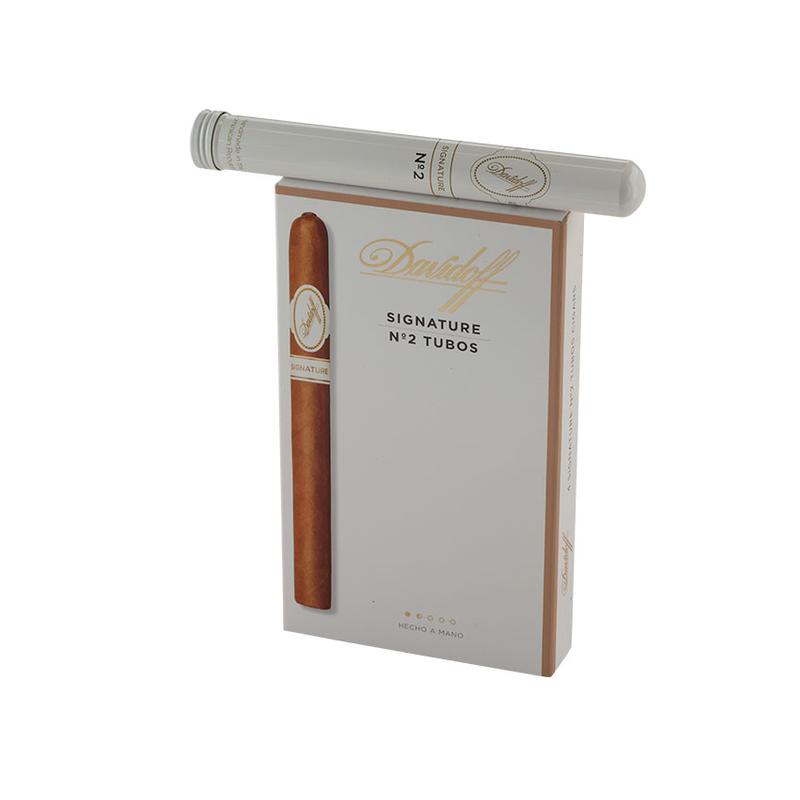 Davidoff Signature Series Davidoff Signature No. 2 Tubos (4) Cigars at Cigar Smoke Shop