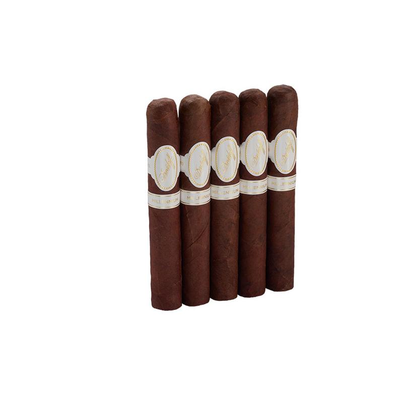 Davidoff Millennium Blend Robusto 5 Pack Cigars at Cigar Smoke Shop