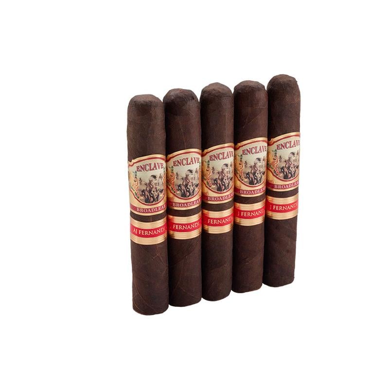 Enclave Broadleaf By AJ Fernandez AJ Fernandez Enclave Broadleaf Robusto 5 Pack Cigars at Cigar Smoke Shop