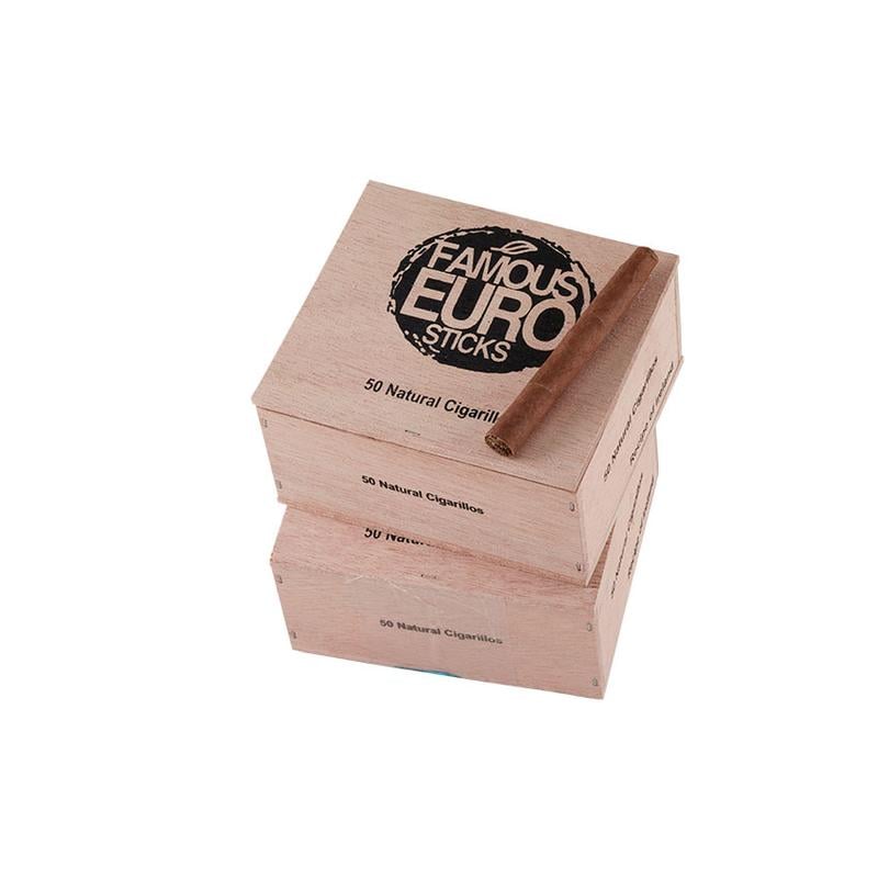 Euro Sticks Natural Cigarillos Box 100 Cigars at Cigar Smoke Shop
