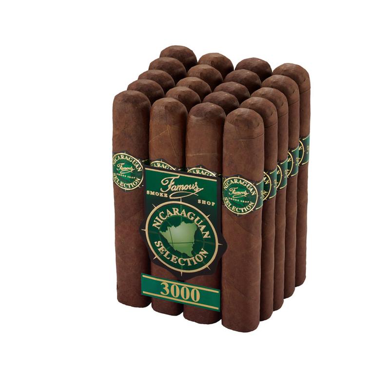 Famous Nicaraguan Selection 3000 Grande Robusto Cigars at Cigar Smoke Shop