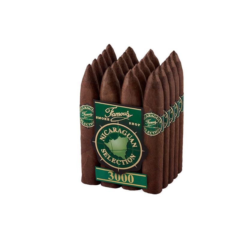 Famous Nicaraguan Selection 3000 Torpedo Cigars at Cigar Smoke Shop