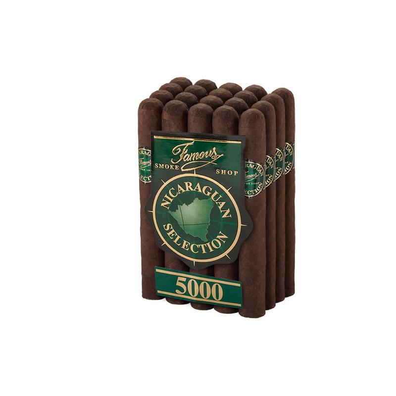 Famous Nicaraguan Selection 5000 Toro Cigars at Cigar Smoke Shop