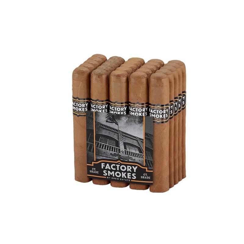 Factory Smokes CT. Shade By Drew Estate Factory Smoke CT Shade Robusto Cigars at Cigar Smoke Shop