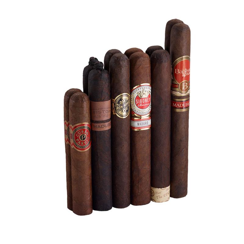 Famous Value Samplers 12 Maduro Cigars No. 3 Cigars at Cigar Smoke Shop